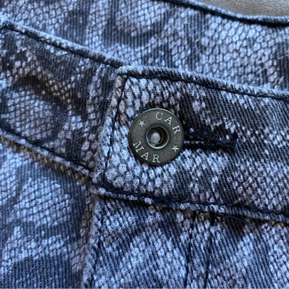 Carmar Snake Print Jeans - Picture 3 of 4